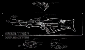 Design plans for the refit of the Breen rifle